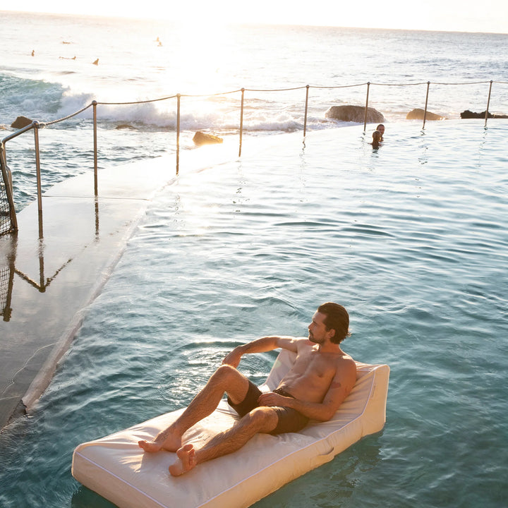 Sunnylife | Luxe Lie-On Lounger - Casa Blanca | Shut the Front Door