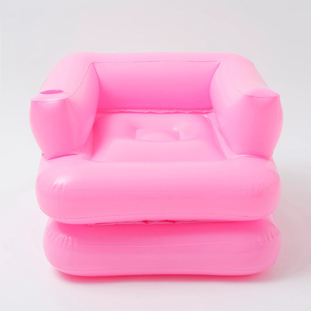 Sunnylife | Inflatable Lilo Chair - Neon Pink | Shut the Front Door