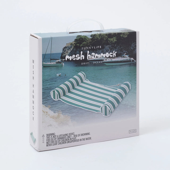 Sunnylife | Mesh Hammock Float - Drift Ocean | Shut the Front Door