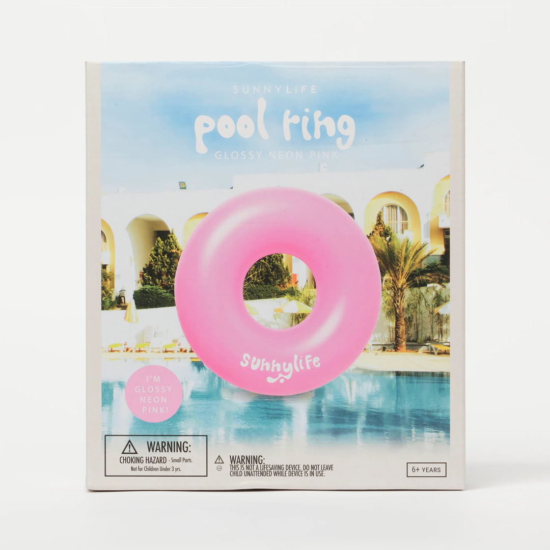 Sunnylife | Pool Ring - Neon Pink | Shut the Front Door