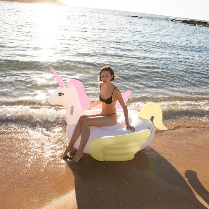 Sunnylife | Luxe Ride-On Float Unicorn - Pastel | Shut the Front Door