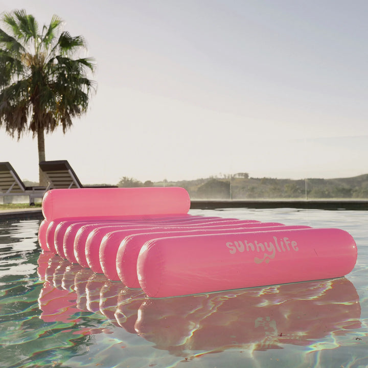 Sunnylife | Tube Lilo - Neon Pink | Shut the Front Door