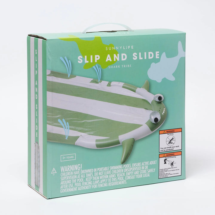 Sunnylife | Slip & Slide - Shark Tribe Khaki | Shut the Front Door