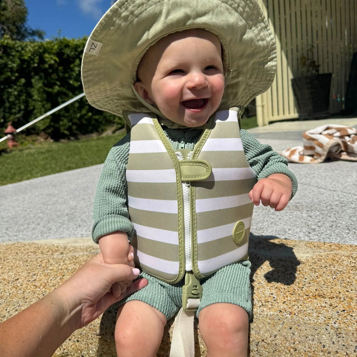 Sunnylife | Kids Swim Vest 1-2 Into the Wild Khaki | Shut the Front Door