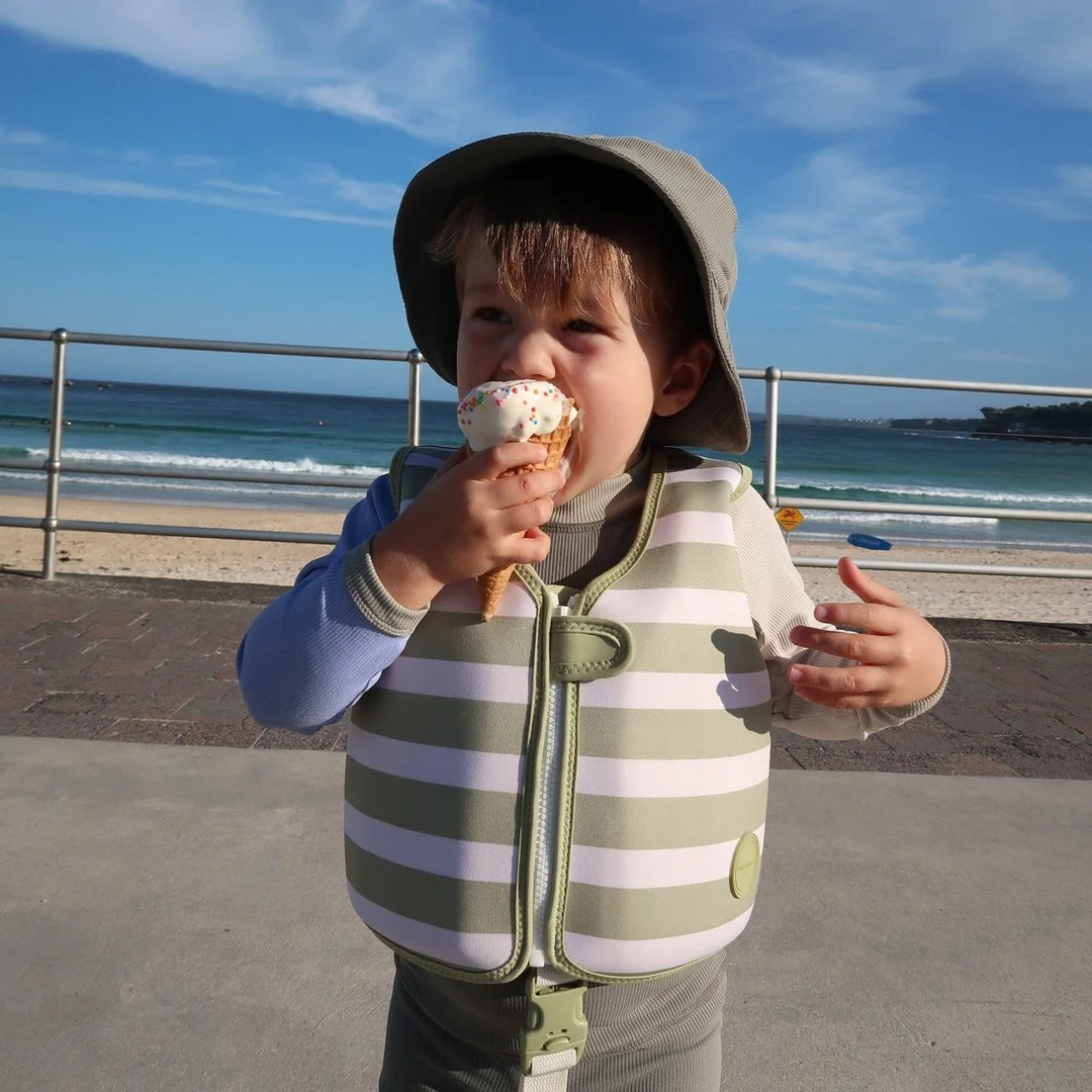 Sunnylife | Kids Swim Vest 2-3 Into the Wild Khaki | Shut the Front Door