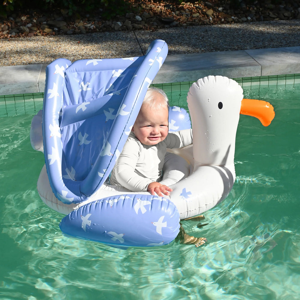 Sunnylife | Baby Float - Sammy the Seagull Blue | Shut the Front Door