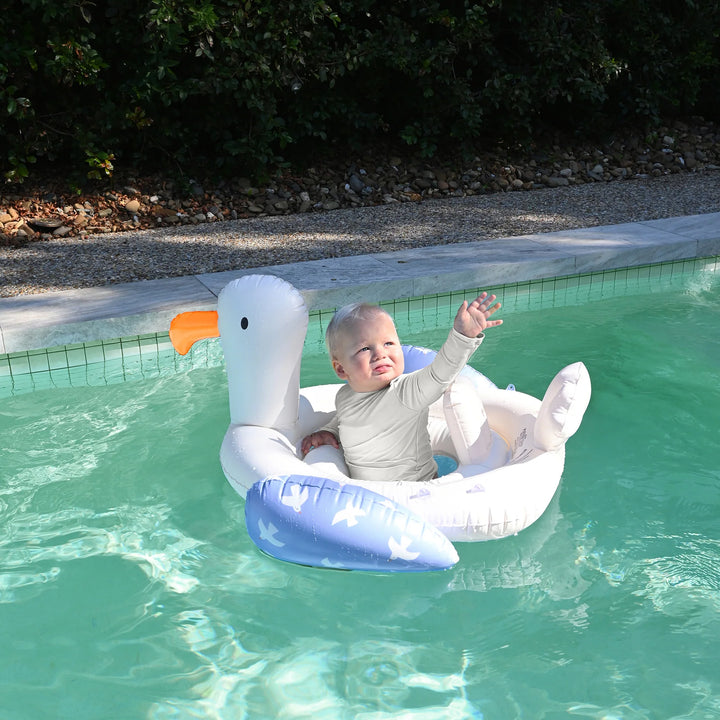 Sunnylife | Baby Float - Sammy the Seagull Blue | Shut the Front Door