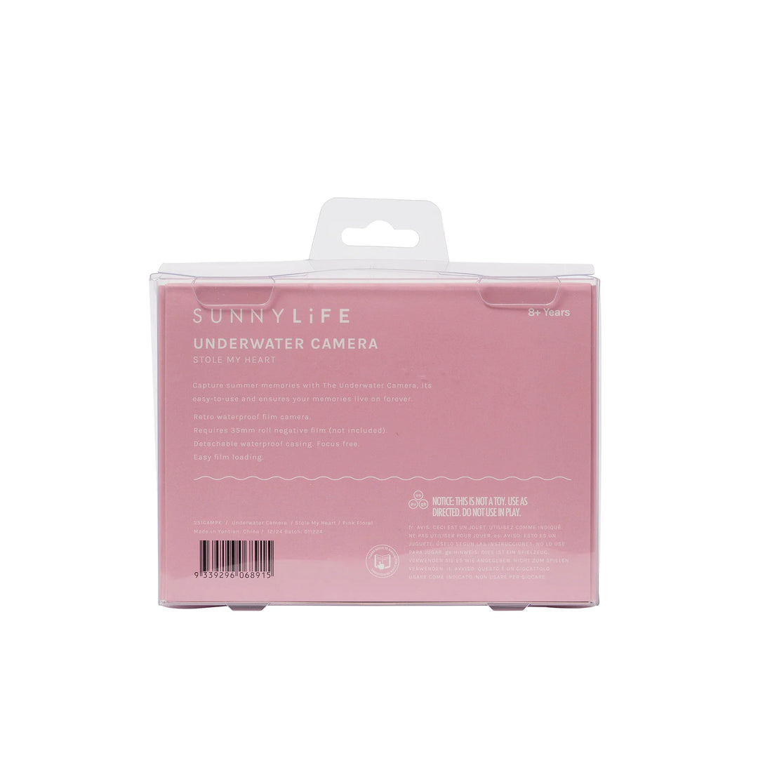 Sunnylife | Underwater Camera - Stole My Heart Pink Floral | Shut the Front Door