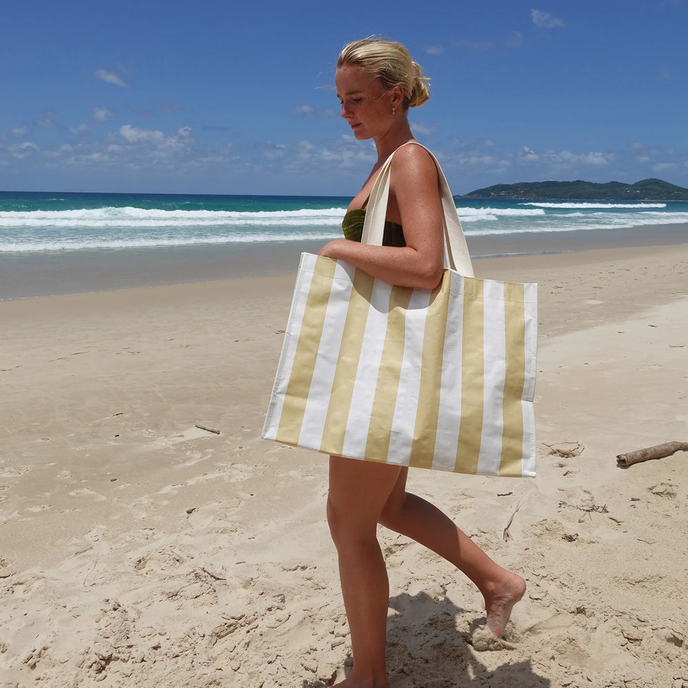 Sunnylife | Carryall Beach Bag - Butternut | Shut the Front Door