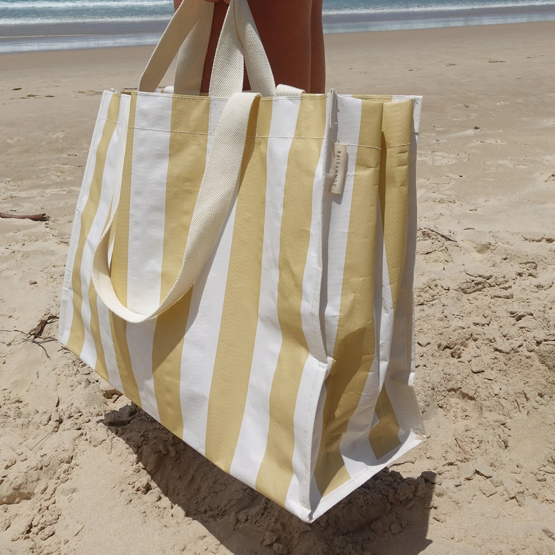 Sunnylife | Carryall Beach Bag - Butternut | Shut the Front Door