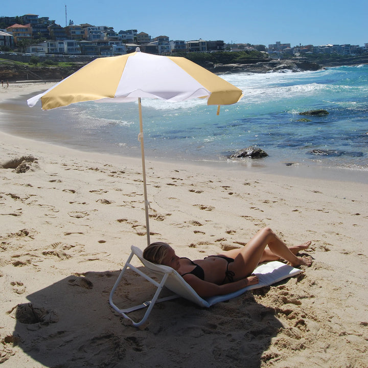 Sunnylife | Compact Beach Umbrella - Butternut | Shut the Front Door