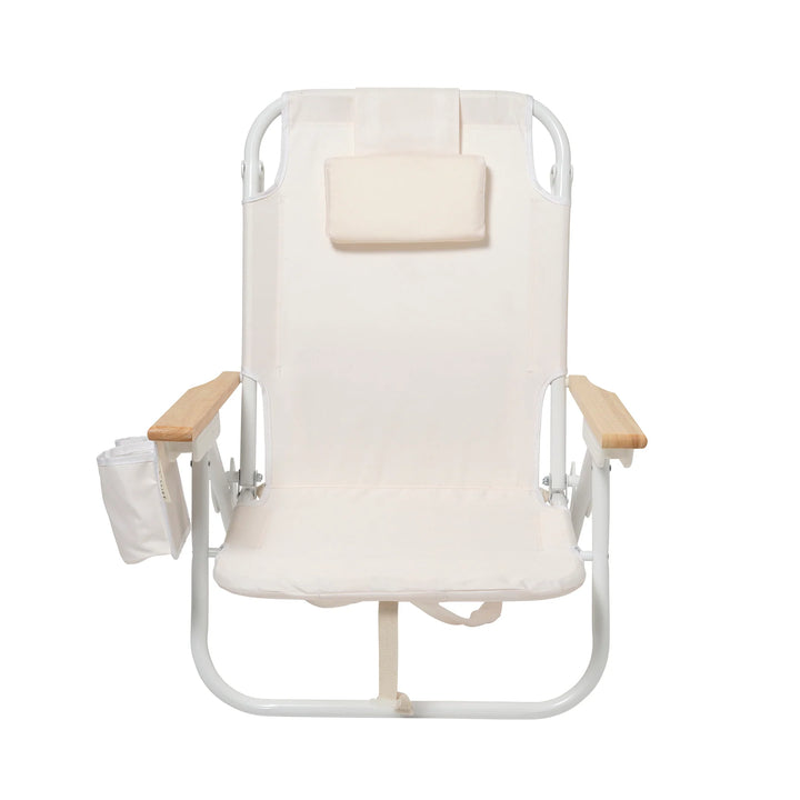 Sunnylife | Deluxe Beach Chair - Cream | Shut the Front Door