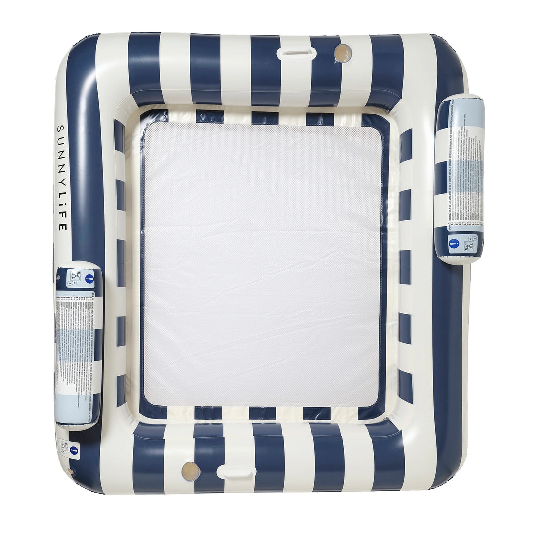 Sunnylife | Deluxe Twin Hammock - Le Weekend Navy Stripe | Shut the Front Door