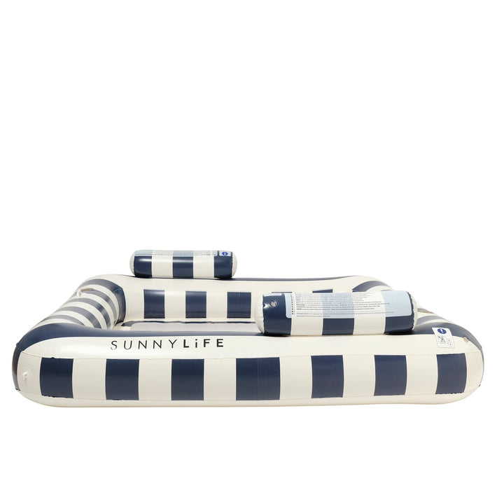 Sunnylife | Deluxe Twin Hammock - Le Weekend Navy Stripe | Shut the Front Door