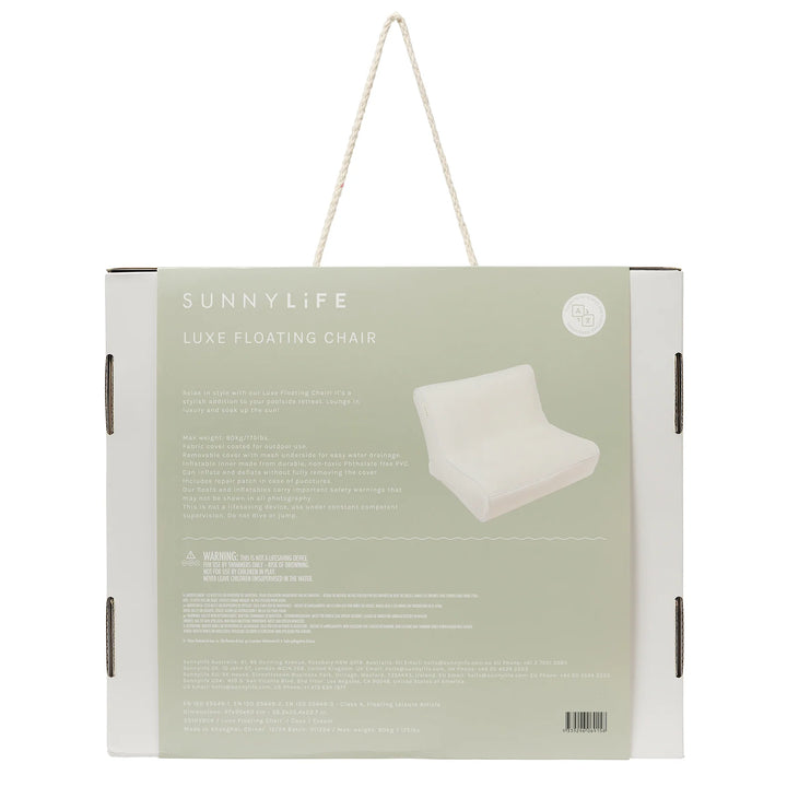 Sunnylife | Luxe Floating Chair - Casa Cream | Shut the Front Door
