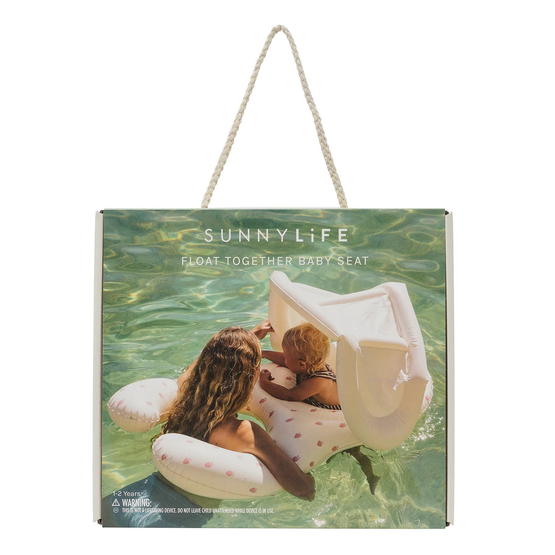 Sunnylife | Float Together Baby Seat - Strawberry Sunshine | Shut the Front Door