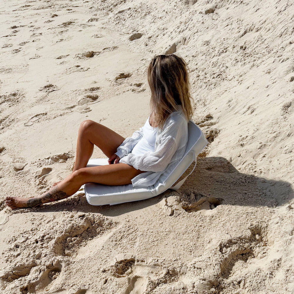Sunnylife | Take Anywhere Folding Chair - Casa Cream | Shut the Front Door