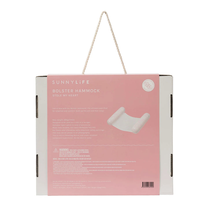 Sunnylife | Bolster Hammock - Stole My Heart Pink Floral | Shut the Front Door