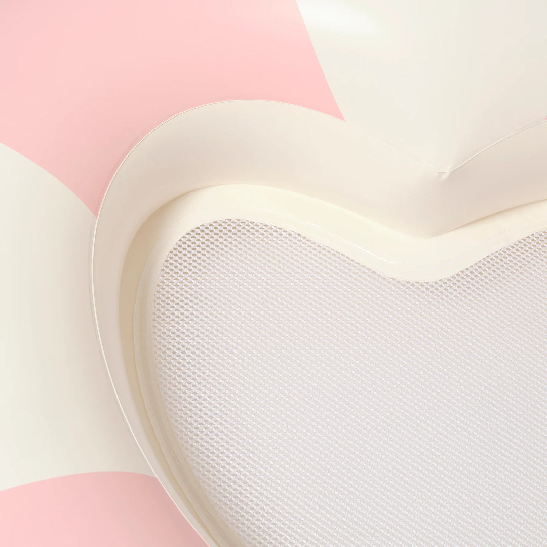 Sunnylife | Luxe Tube Pool Ring - Stole My Heart Pink Stripe | Shut the Front Door