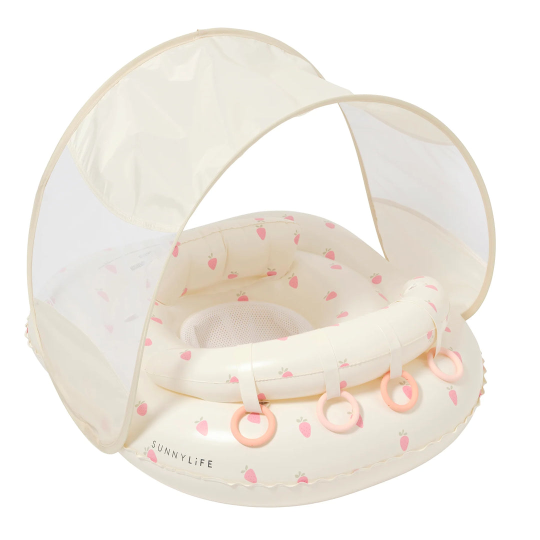 Sunnylife | Interactive Baby Float - Strawberry Sunshine Pink | Shut the Front Door