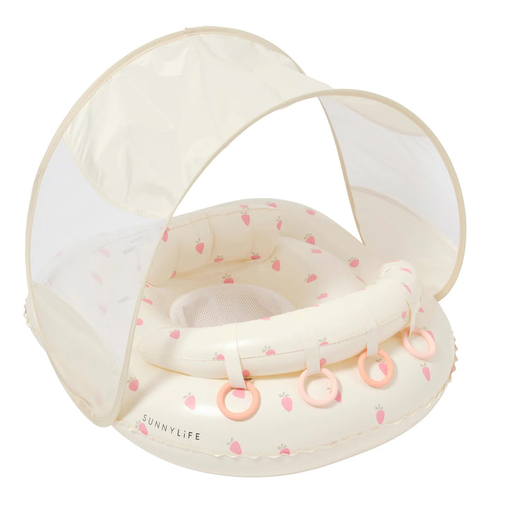 Sunnylife | Interactive Baby Float - Strawberry Sunshine Pink | Shut the Front Door