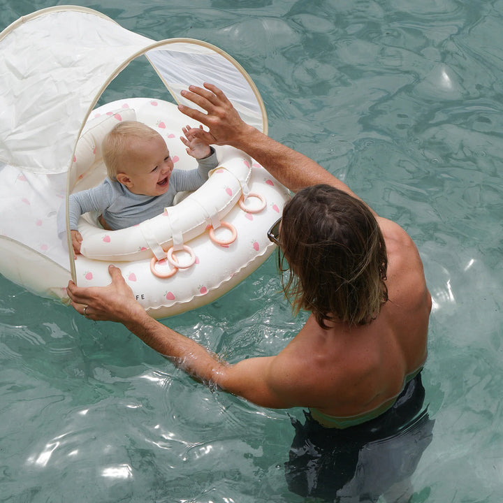 Sunnylife | Interactive Baby Float - Strawberry Sunshine Pink | Shut the Front Door