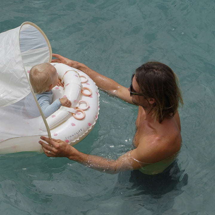 Sunnylife | Interactive Baby Float - Strawberry Sunshine Pink | Shut the Front Door