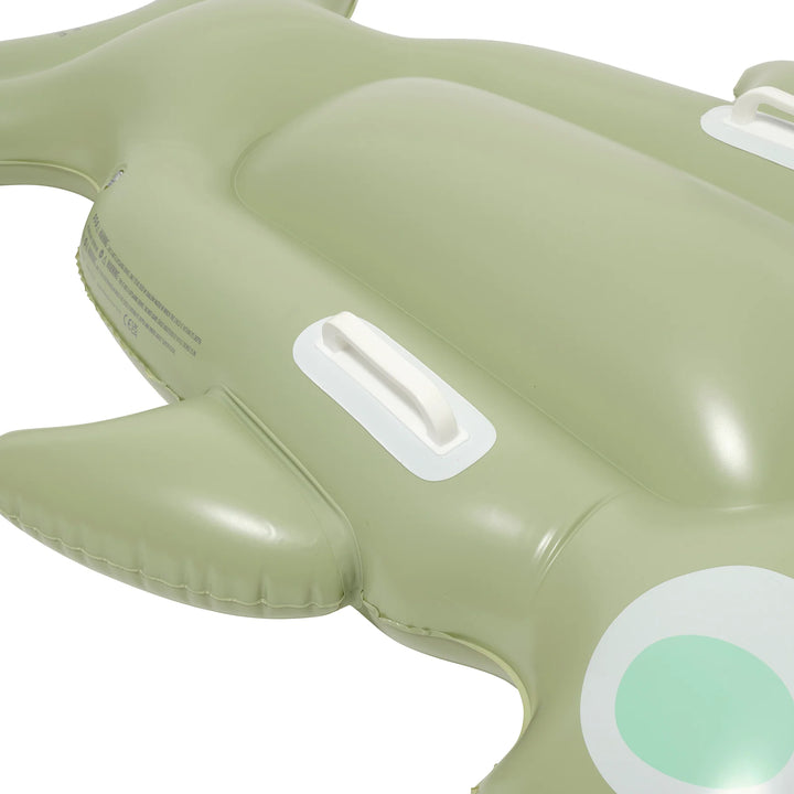 Sunnylife | Kids Lie-On Float - Salty the Shark Khaki | Shut the Front Door