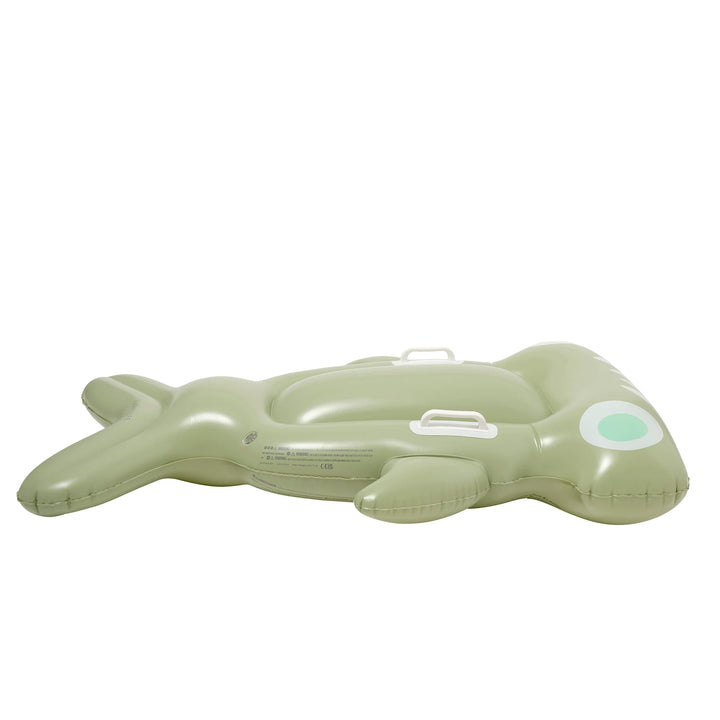 Sunnylife | Kids Lie-On Float - Salty the Shark Khaki | Shut the Front Door
