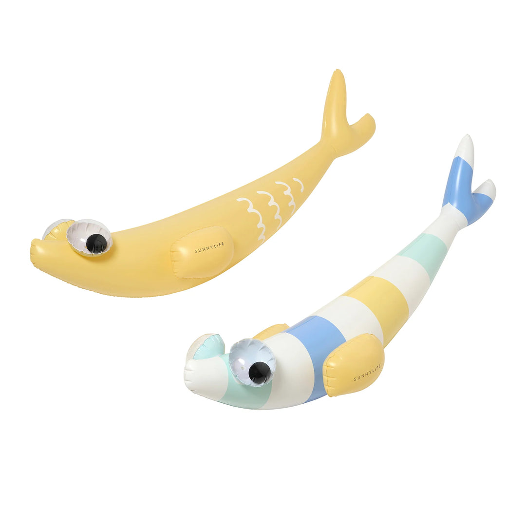 Sunnylife | Kids Inflatable Noodle - Finn the Fish Multi S2 | Shut the Front Door