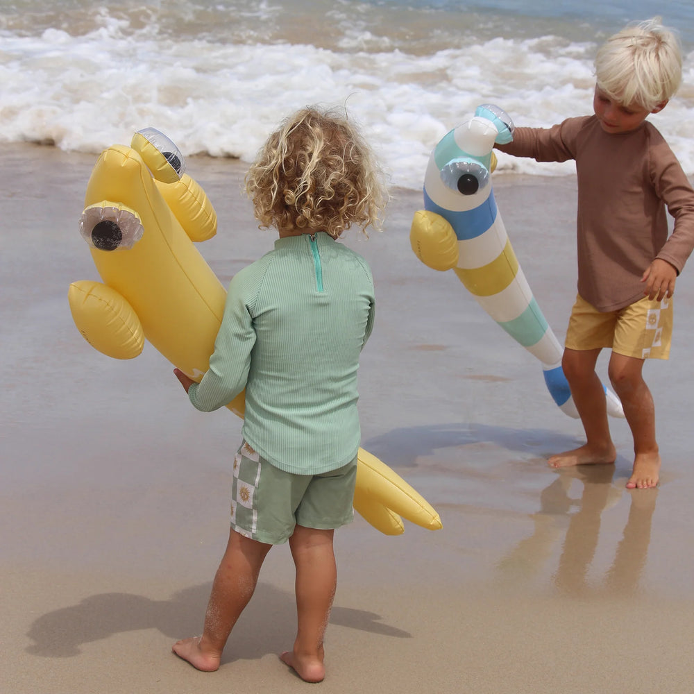 Sunnylife | Kids Inflatable Noodle - Finn the Fish Multi S2 | Shut the Front Door