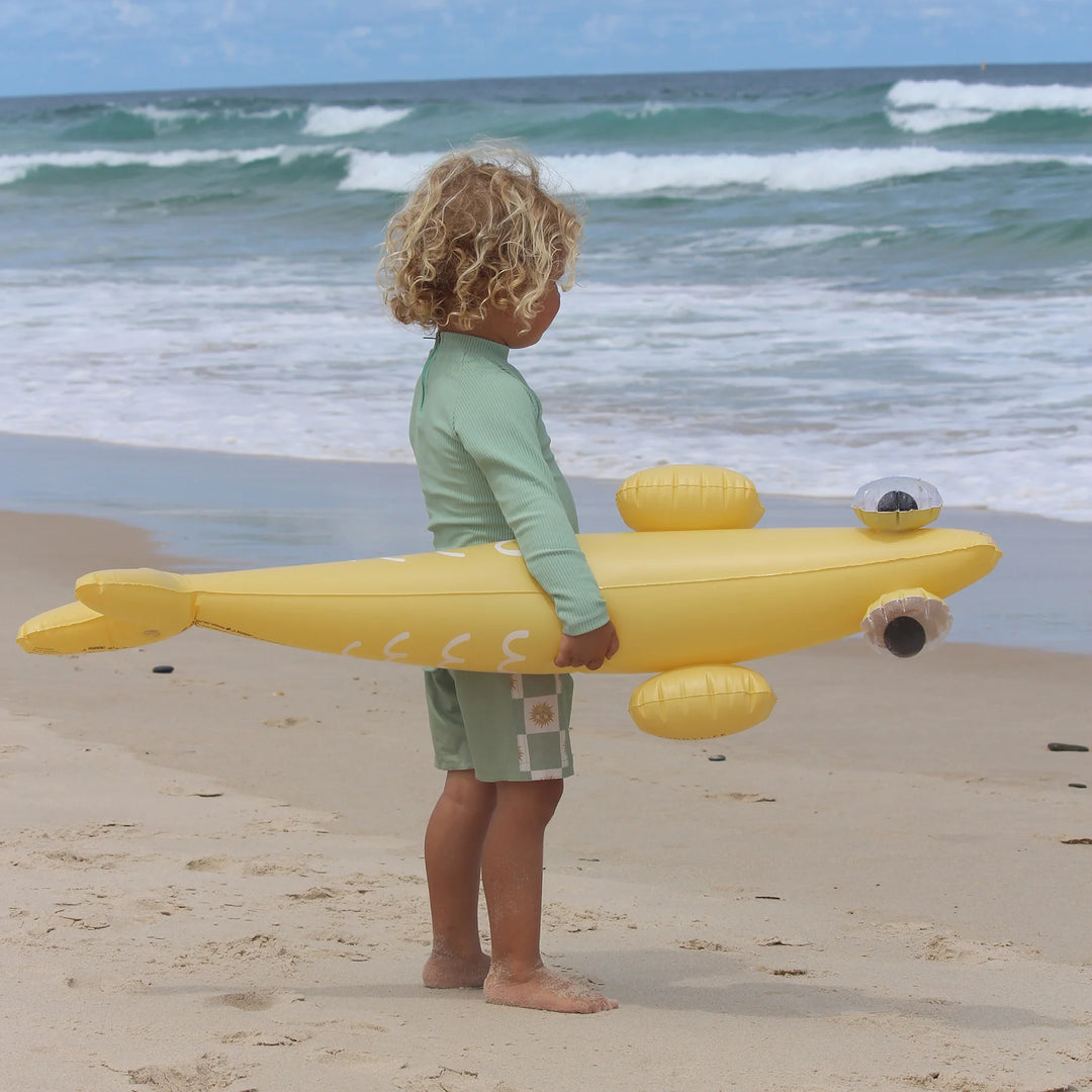 Sunnylife | Kids Inflatable Noodle - Finn the Fish Multi S2 | Shut the Front Door