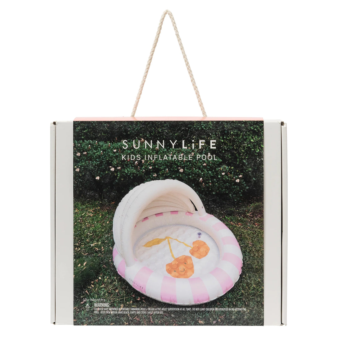 Sunnylife | Kids Inflatable Pool - Cotton Candy Cherry | Shut the Front Door