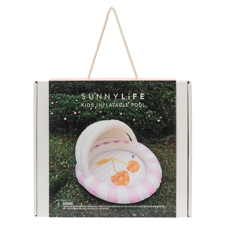 Sunnylife | Kids Inflatable Pool - Cotton Candy Cherry | Shut the Front Door