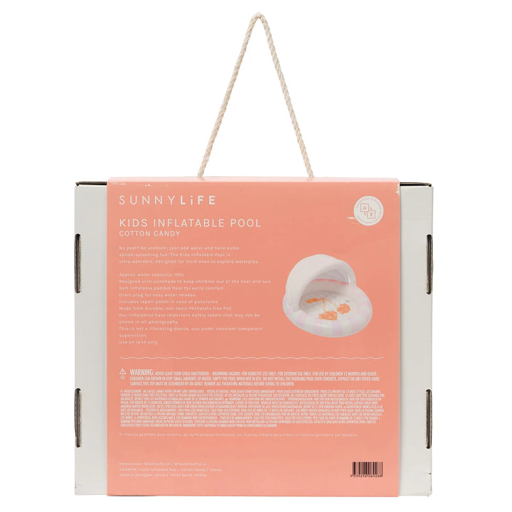Sunnylife | Kids Inflatable Pool - Cotton Candy Cherry | Shut the Front Door
