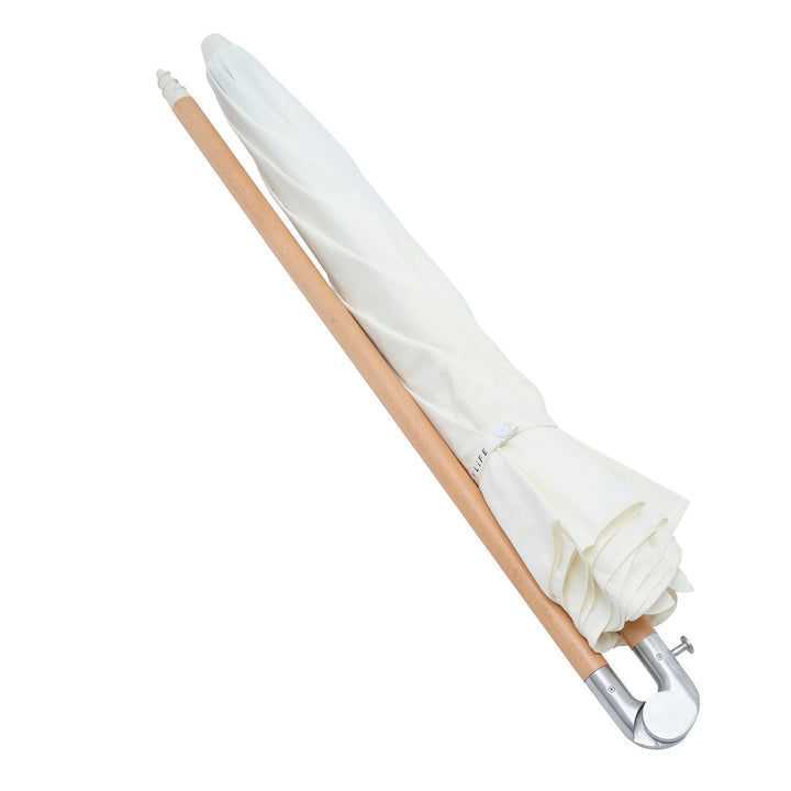Sunnylife | Luxe Beach Umbrella - Cream | Shut the Front Door