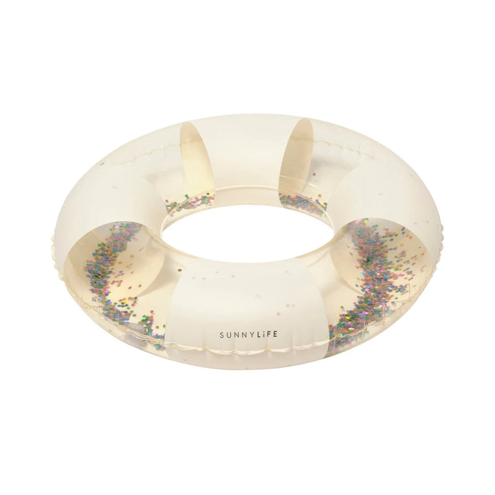 Sunnylife | Mini Tube Pool Ring Cotton Candy Stripe Cotton Candy Stripe | Shut the Front Door