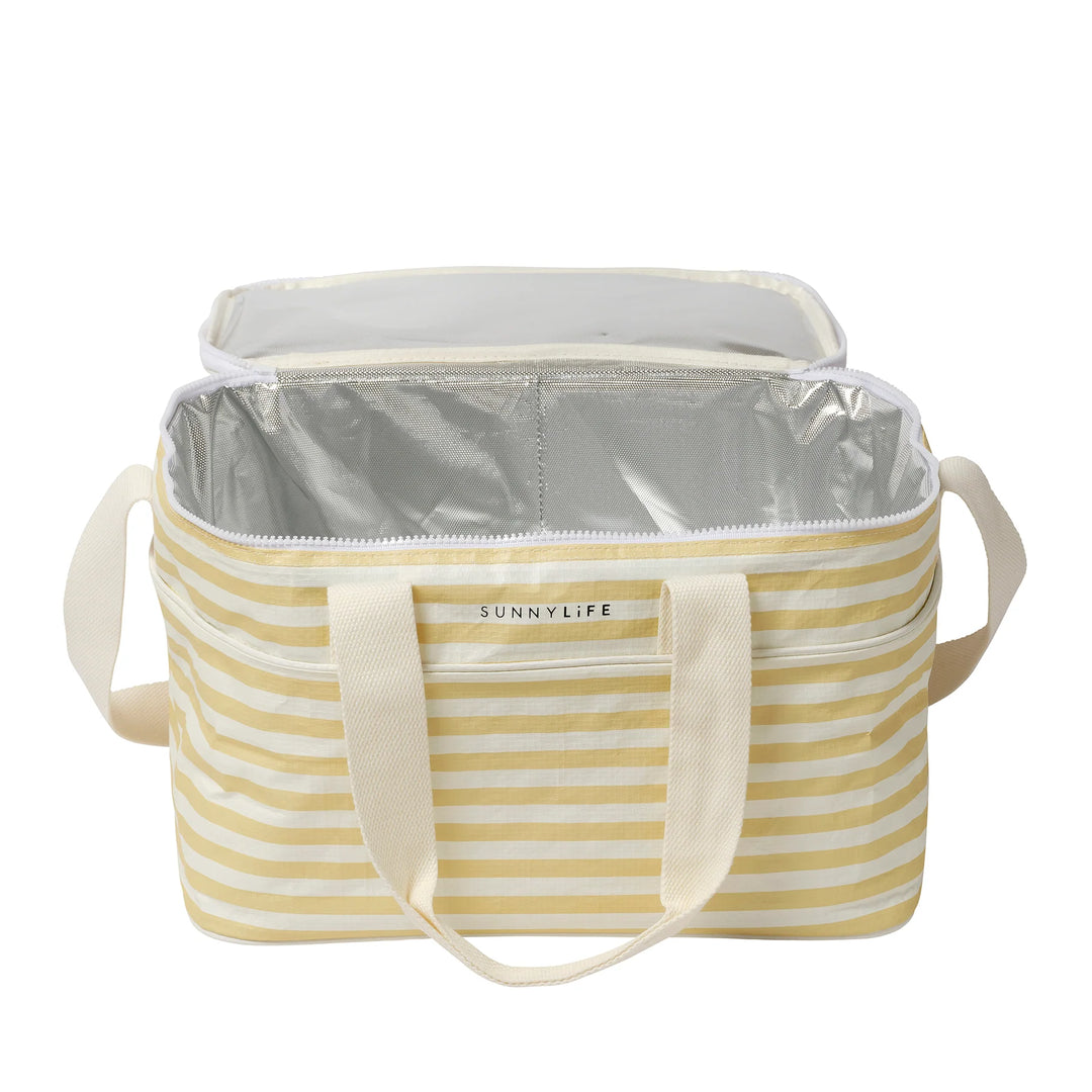 Sunnylife | Light Cooler Bag - Butternut Stripe | Shut the Front Door