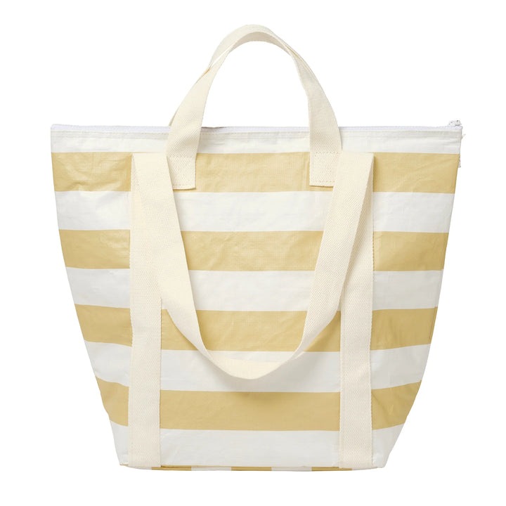 Sunnylife | Light Cooler Tote - Butternut Stripe | Shut the Front Door