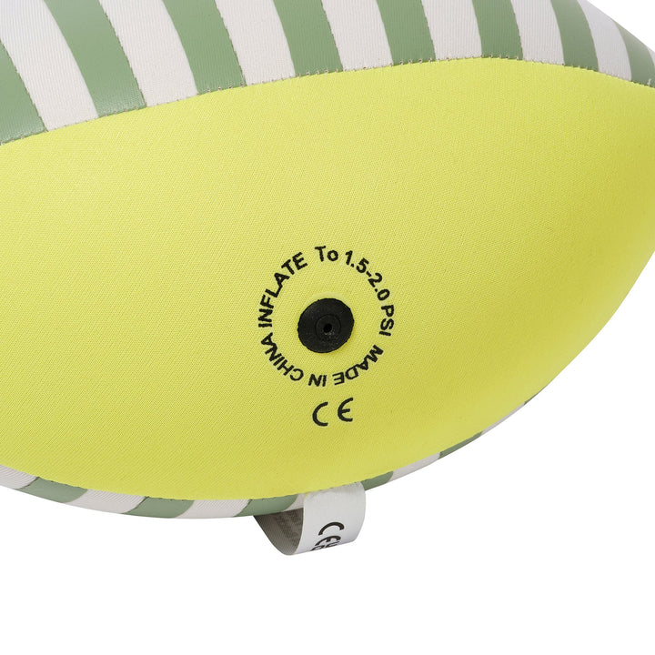 Sunnylife | Neoprene Football - Tides Out Citrus | Shut the Front Door