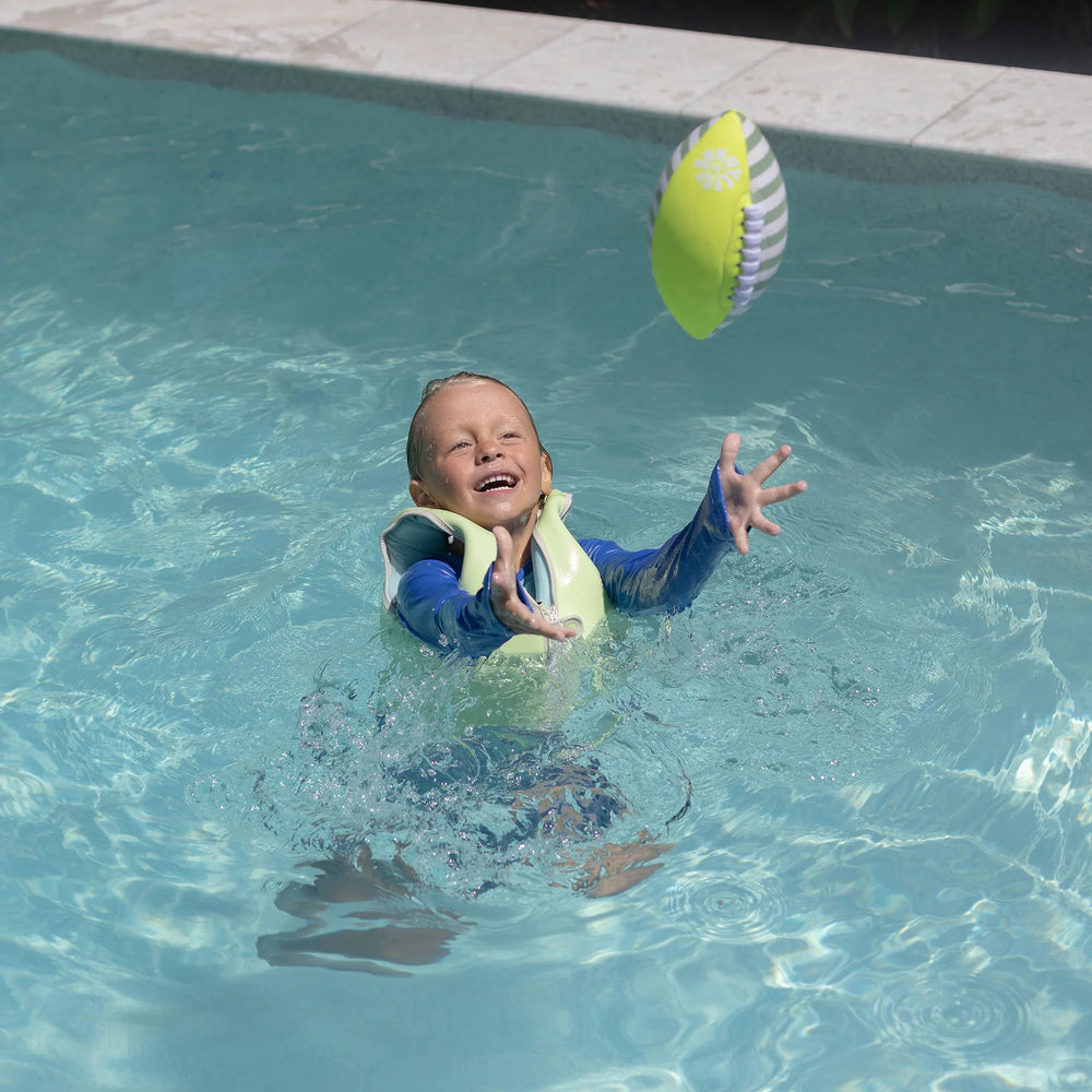 Sunnylife | Neoprene Football - Tides Out Citrus | Shut the Front Door