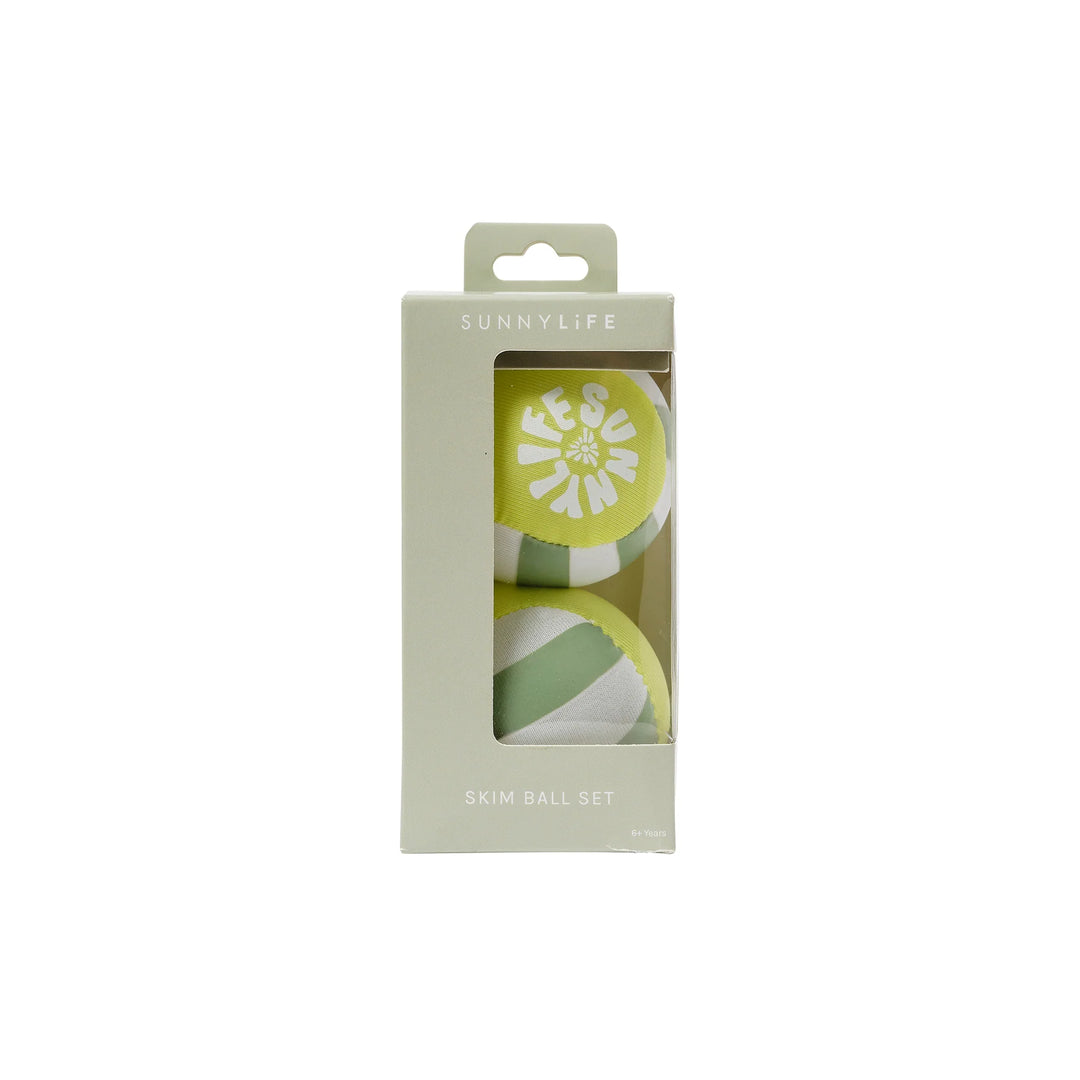 Sunnylife | Skim Ball Set - Tides Out Citrus | Shut the Front Door