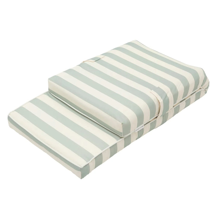 Sunnylife | The Lounger Chair Sea Sage Stripe | Shut the Front Door