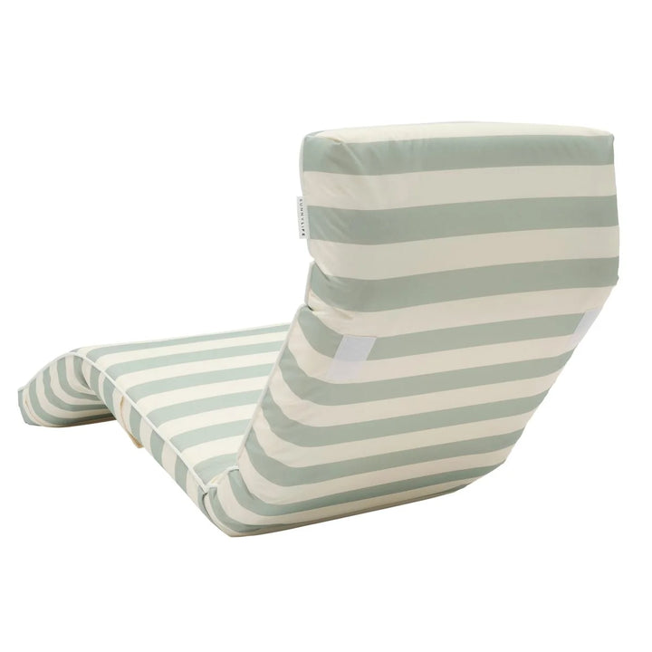 Sunnylife | The Lounger Chair Sea Sage Stripe | Shut the Front Door