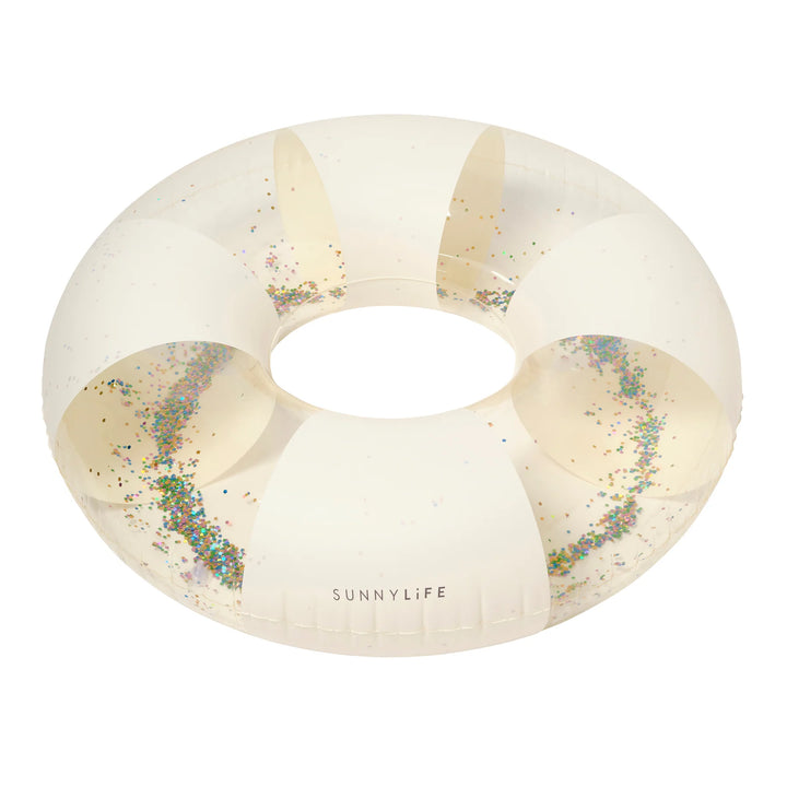 Sunnylife | Tube Pool Ring - Cotton Candy Stripe | Shut the Front Door