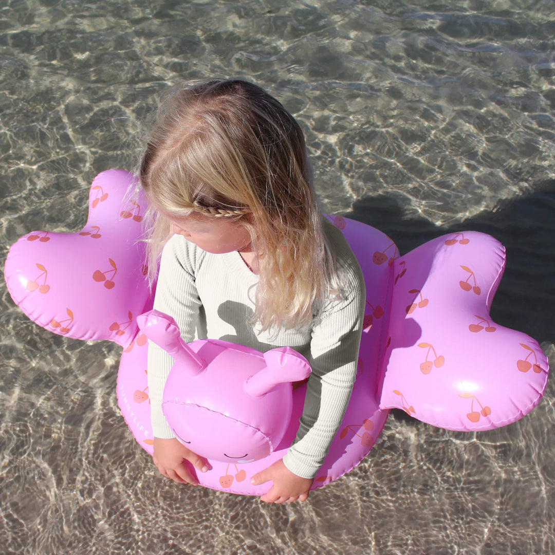 Sunnylife | Kids Tube Pool Ring - Cotton Candy Cherry | Shut the Front Door