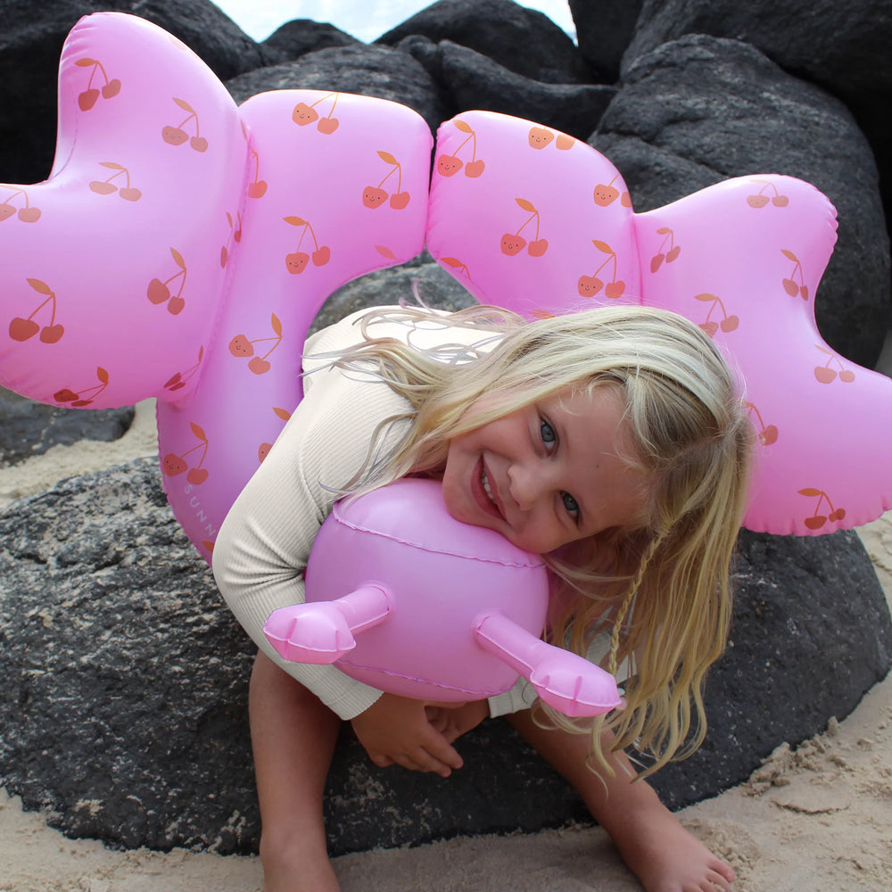 Sunnylife | Kids Tube Pool Ring - Cotton Candy Cherry | Shut the Front Door