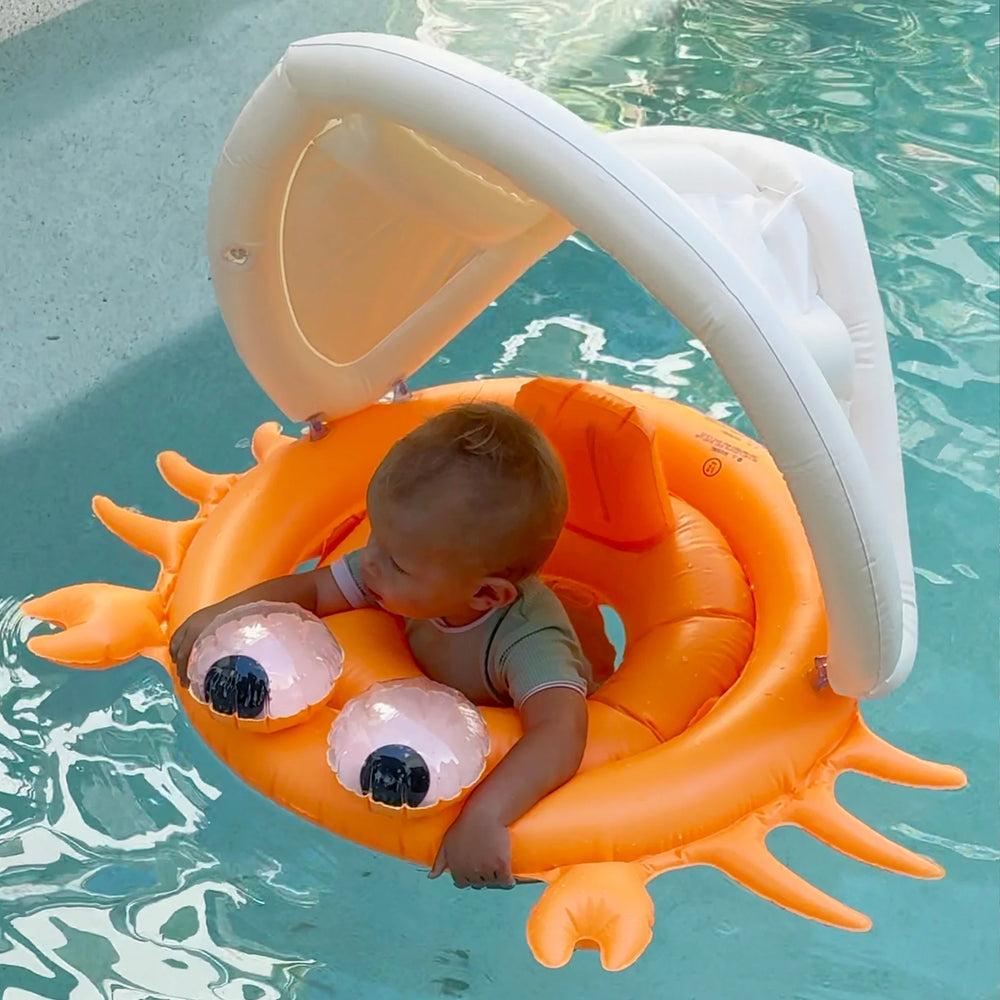 Sunnylife | Baby Float - Sonny the Sea Creature Neon Orange | Shut the Front Door