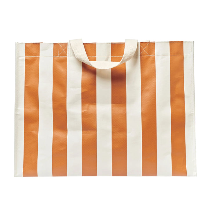 Sunnylife | Carryall Beach Bag Tierra Clay Bold Stripe | Shut the Front Door