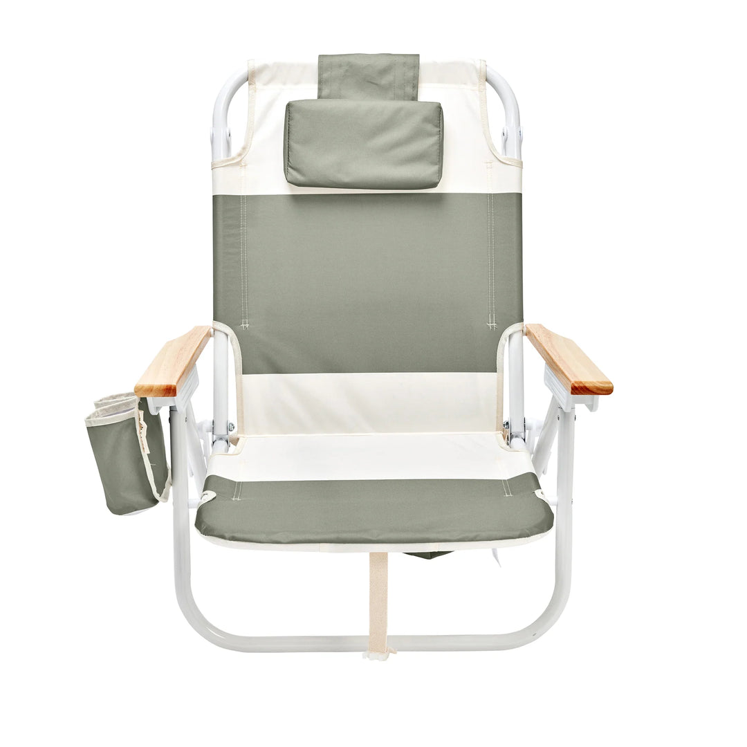 Sunnylife | Deluxe Beach Chair Seagrass Block | Shut the Front Door